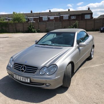 SOLD SOLD TO UK 2003 Mercedes CLK 240 Convertible
